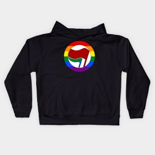 LGBTQ Antifascist Action Kids Hoodie